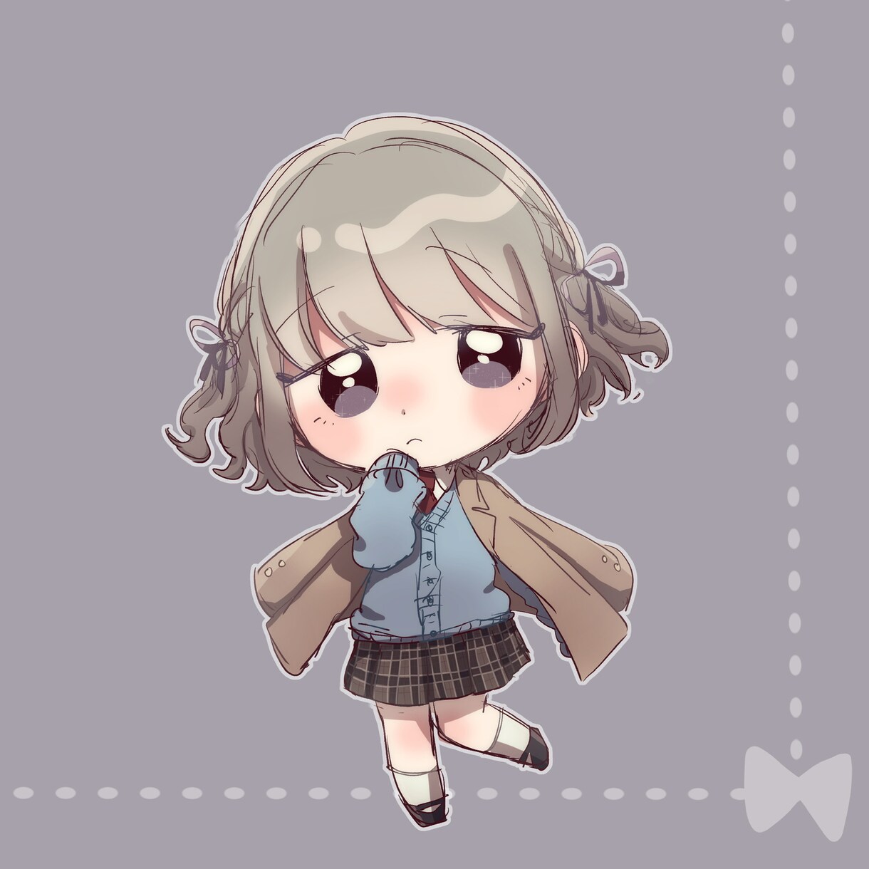 ゆるふわなSNSアイコン描きますます SDキャラやほんわかした絵柄が好きな人向けです！ イメージ2