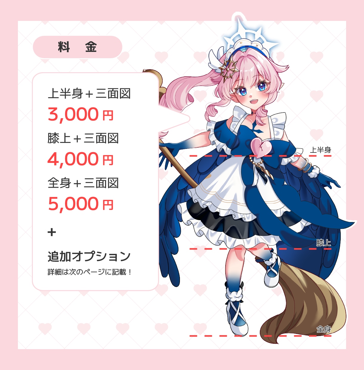 お好みの女の子キャラクター描きます IRIAM配信やゲーム制作を始めたい方向け料金！ イメージ2