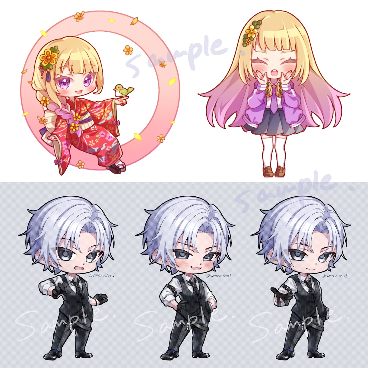 ちびキャラ・SDキャラ制作いたします 魅力的なちびキャラ・SDキャラおまかせください！！ イメージ5
