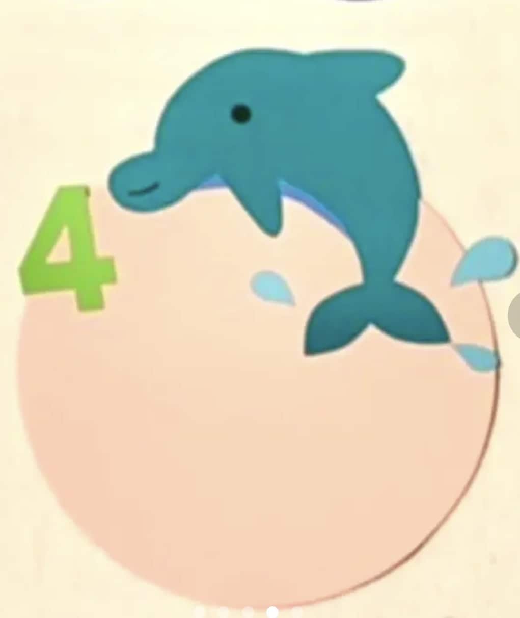 お誕生日表になります 海の生き物を可愛く制作しました イメージ3