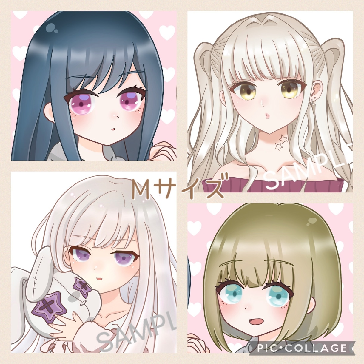1500円～！SNSで使える可愛いアイコン描きます 可愛いアイコン！早急な仕上がりをお求めの方へ。 イメージ2