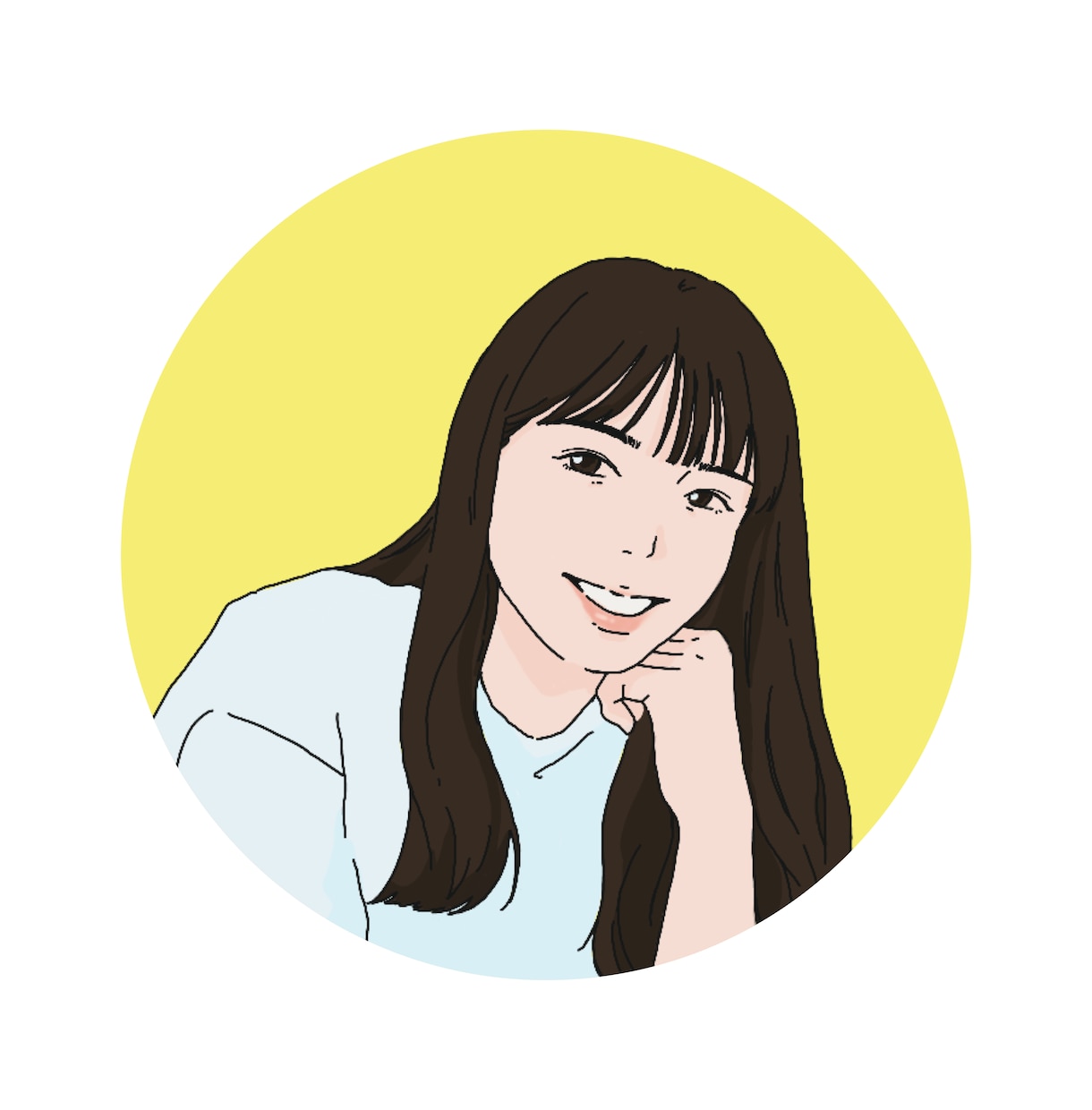 プロフィールに最適！似顔絵アイコンを描きます 信頼感・清潔感のあるイラストで、あなたの魅力を伝えます イメージ5