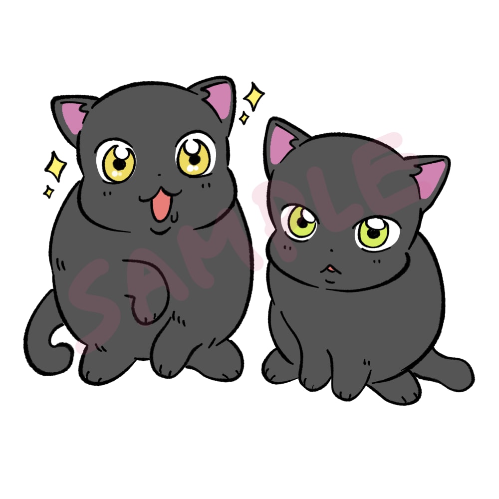 愛猫ちゃんのキュートなアイコン受付中でございます 猫漫画家による猫好きにはぴったりのシュールなイラストです イメージ9