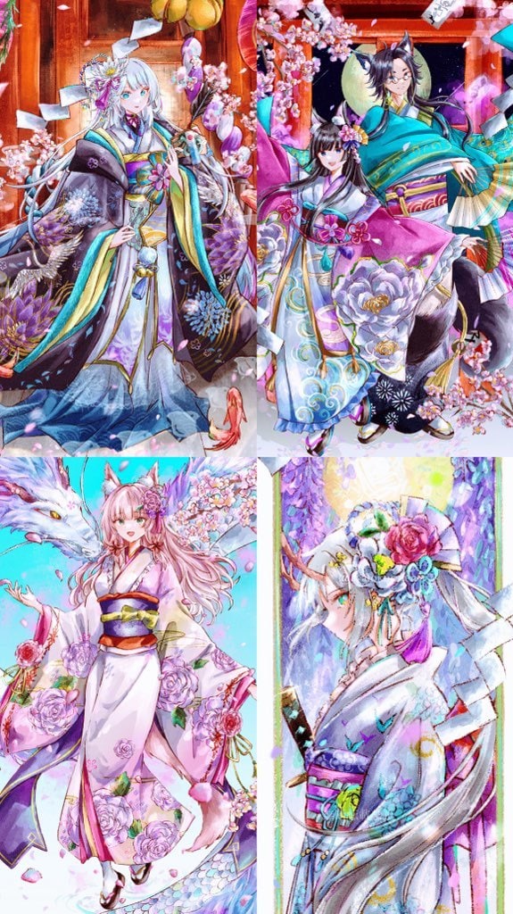アナログ風な絵柄でご希望のイラスト全般お描きします 年賀絵、アイコン、MV絵、サムネ、キービジュアル、キャラデザ イメージ2