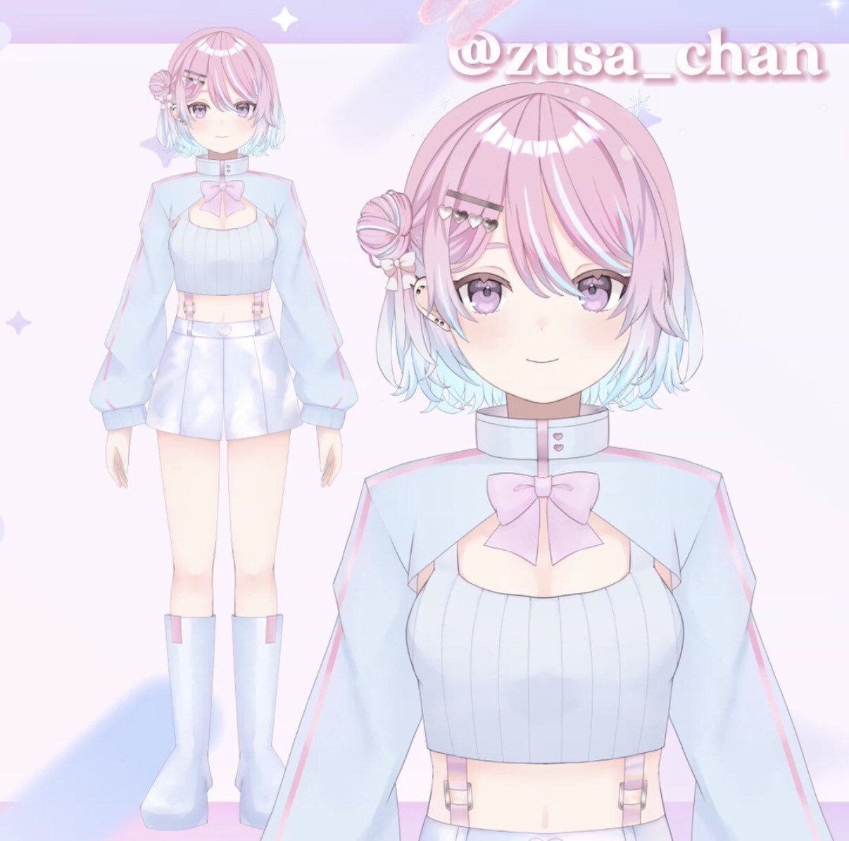 可愛いVTuber用パーツ分けイラストを描きます 【5名様限定】実績獲得のため、特別価格でイラストを描きます！ イメージ4