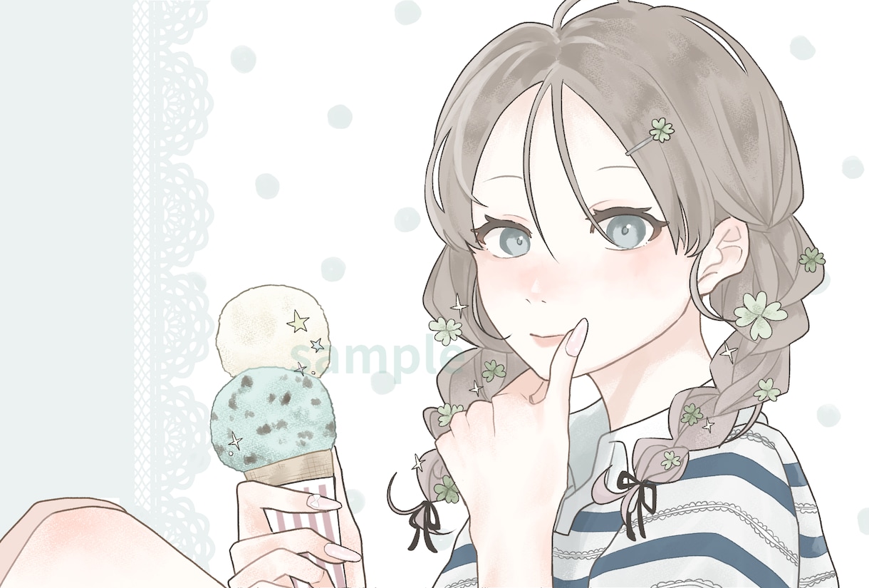 暖かみのあるイラストを制作します SNSアイコン、MV、サムネ等をお描きいたします！ イメージ3