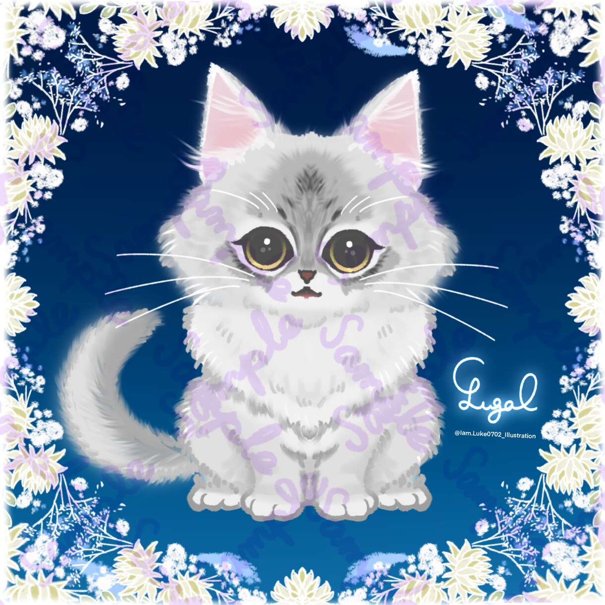 ねこちゃんのかわいい似顔絵描きます アイコン利用OK！お気軽にご相談ください♪ イメージ3