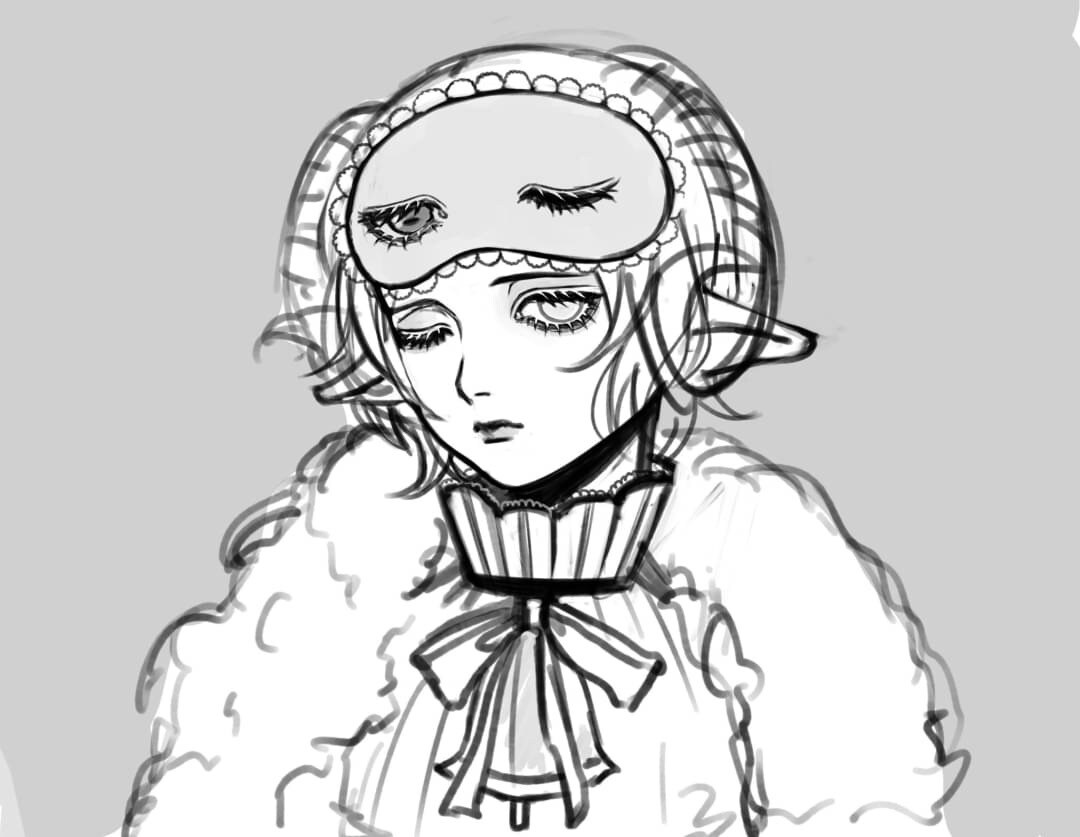 厚塗りのアイコンを描きます 肩上までのオリジナルイラストを描きます。 イメージ3