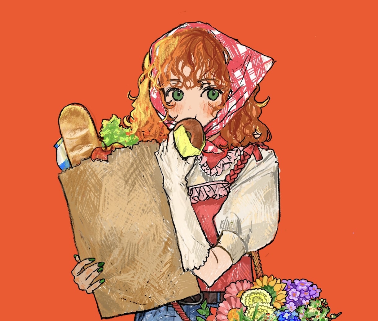 可愛い女の子を描きます コミック調やリアル調などご要望に応じて対応可能です♪ イメージ1