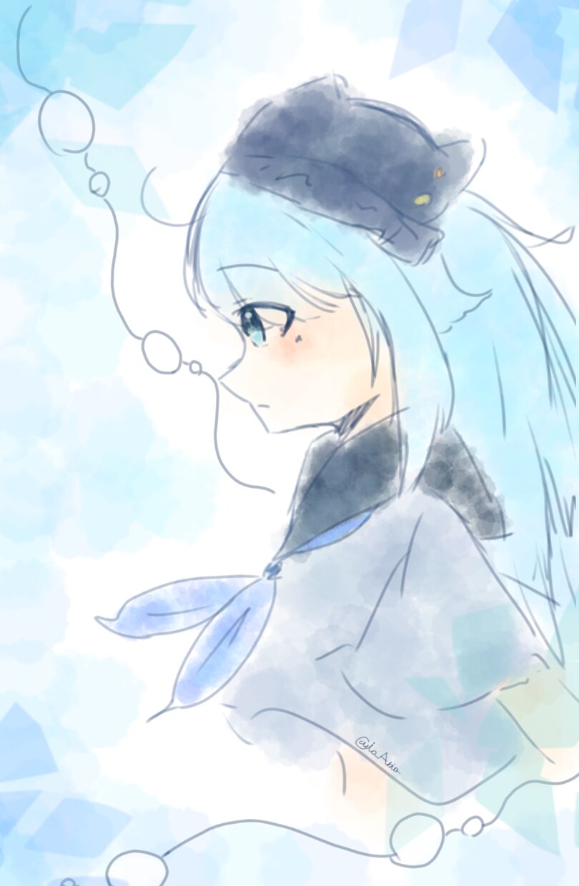 ホログラムのような背景をお描きします あなたの生活に、ぼんやりと彩りのあるイラストを。 イメージ5