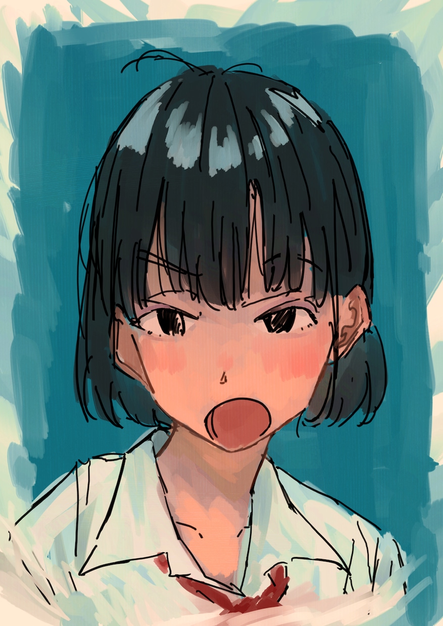 商用可！ノスタルジックなイラストを制作します 筆致を感じさせるジャケットイラストで、世界観を表現します イメージ10