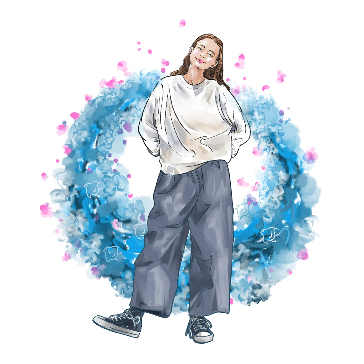 イラストを描かせて頂きます シンプルなイラスト描かせてか頂きます。 イメージ2