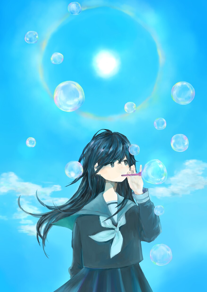 風景画からコミックアートまでイラスト描きます かわいい女の子を描くのが得意です！クリスタで描いています。 イメージ3