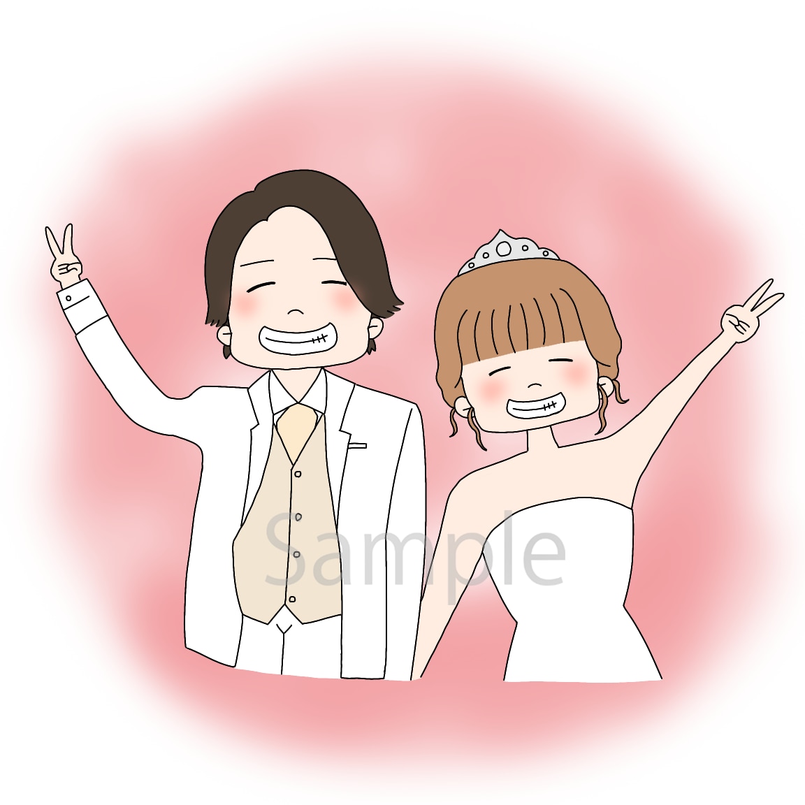 ゆるふわの可愛いイラストお描きします ほんわかしたイラストが得意です。 イメージ10