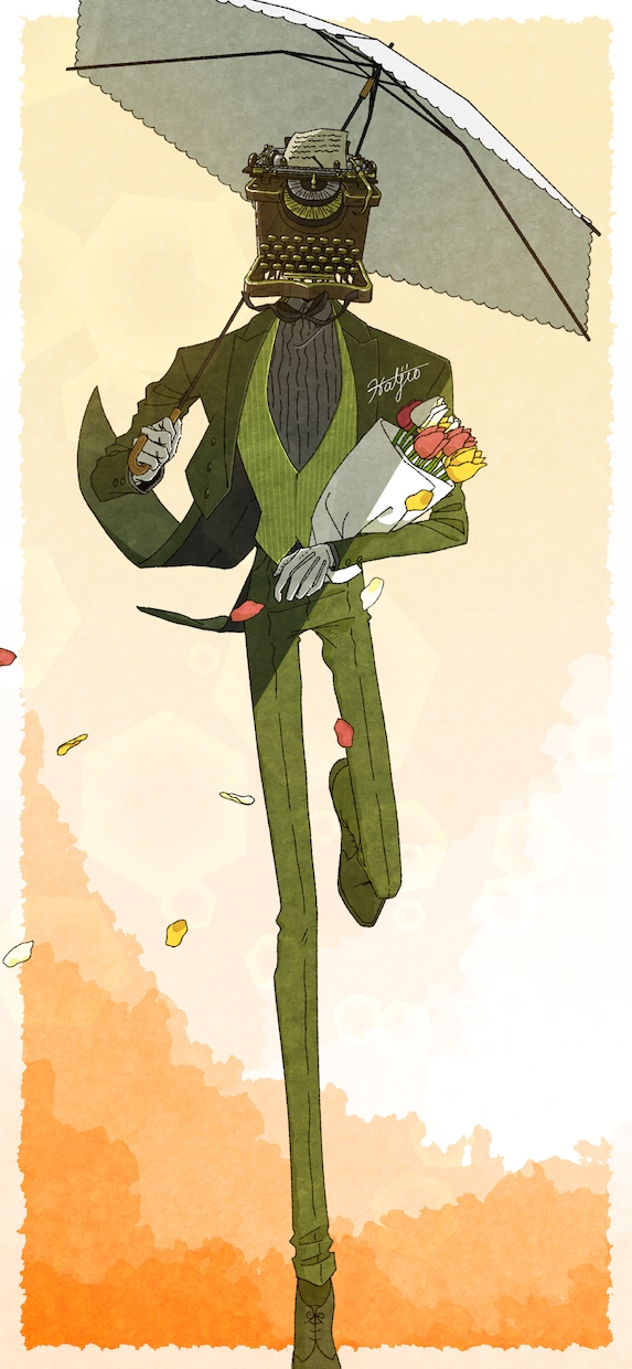 異形頭のオリジナル一枚絵イラスト制作します 異形ならではの世界観を丁寧に描きます イメージ5