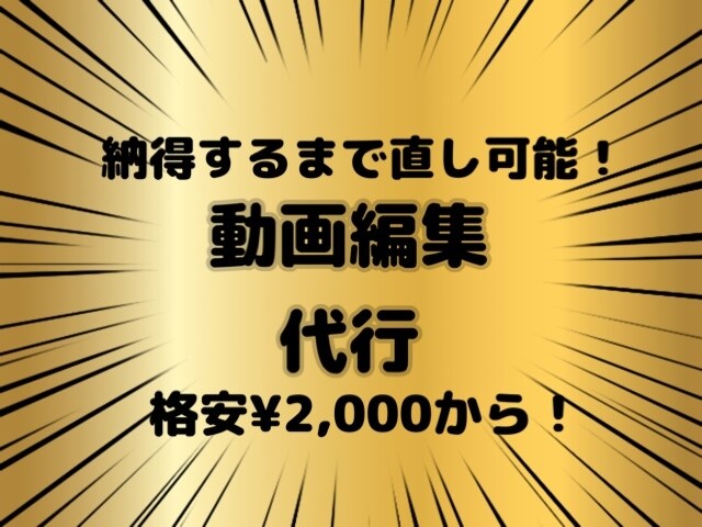格安！YouTube動画編集を受け付けます premier proで作る格安動画！YouTube動画編集 イメージ1
