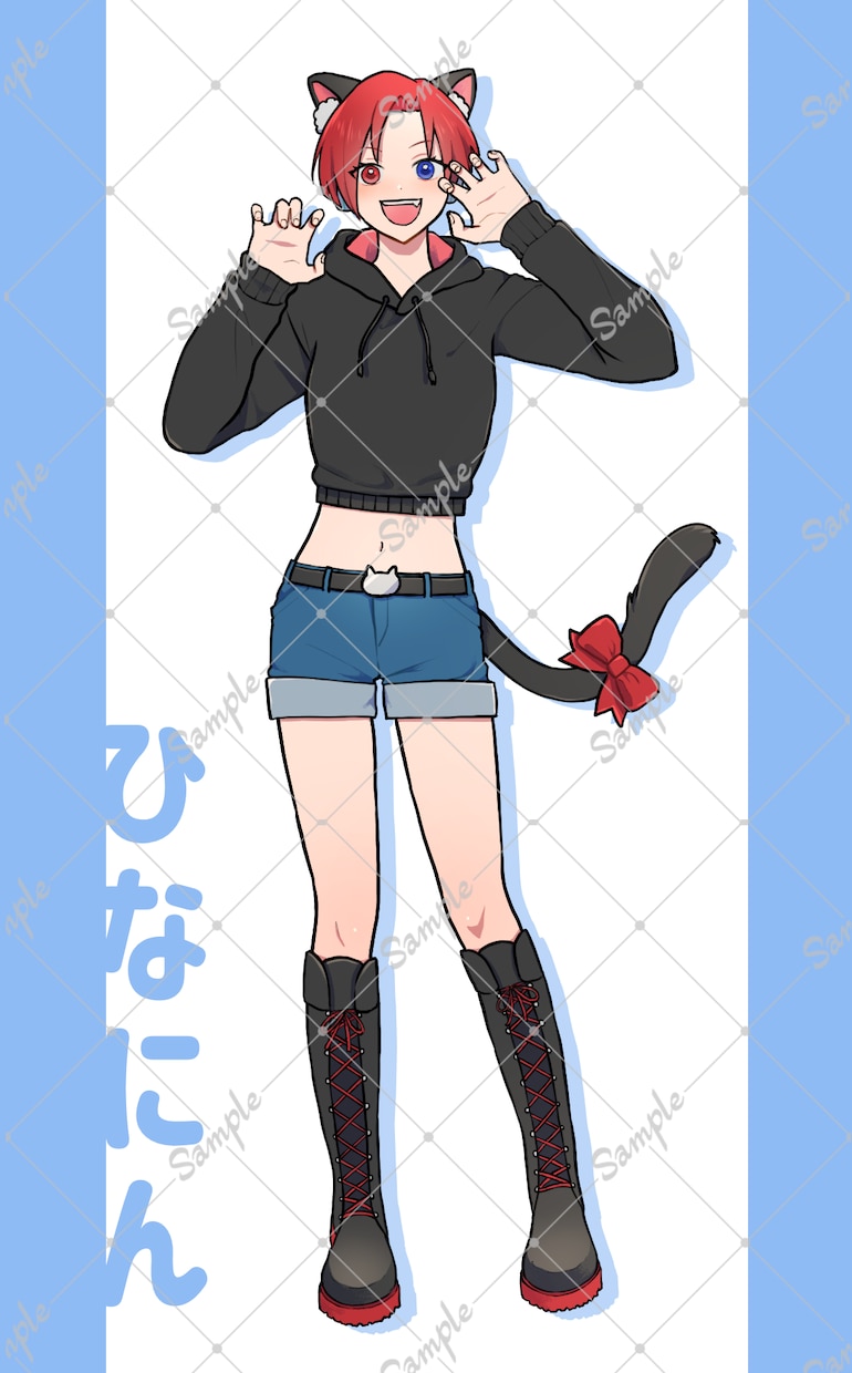 顔～全身立ち絵・動画等サムネイル描きます できる限りご要望に合わせたデザインで作成します イメージ5