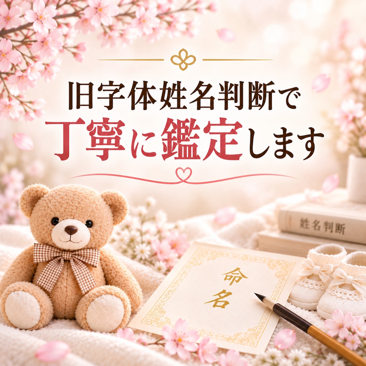 姓名判断で大切な赤ちゃんのお名前をご提案します 一生の宝物☆ご家族の想いを大切に命名のお手伝いします。 イメージ3