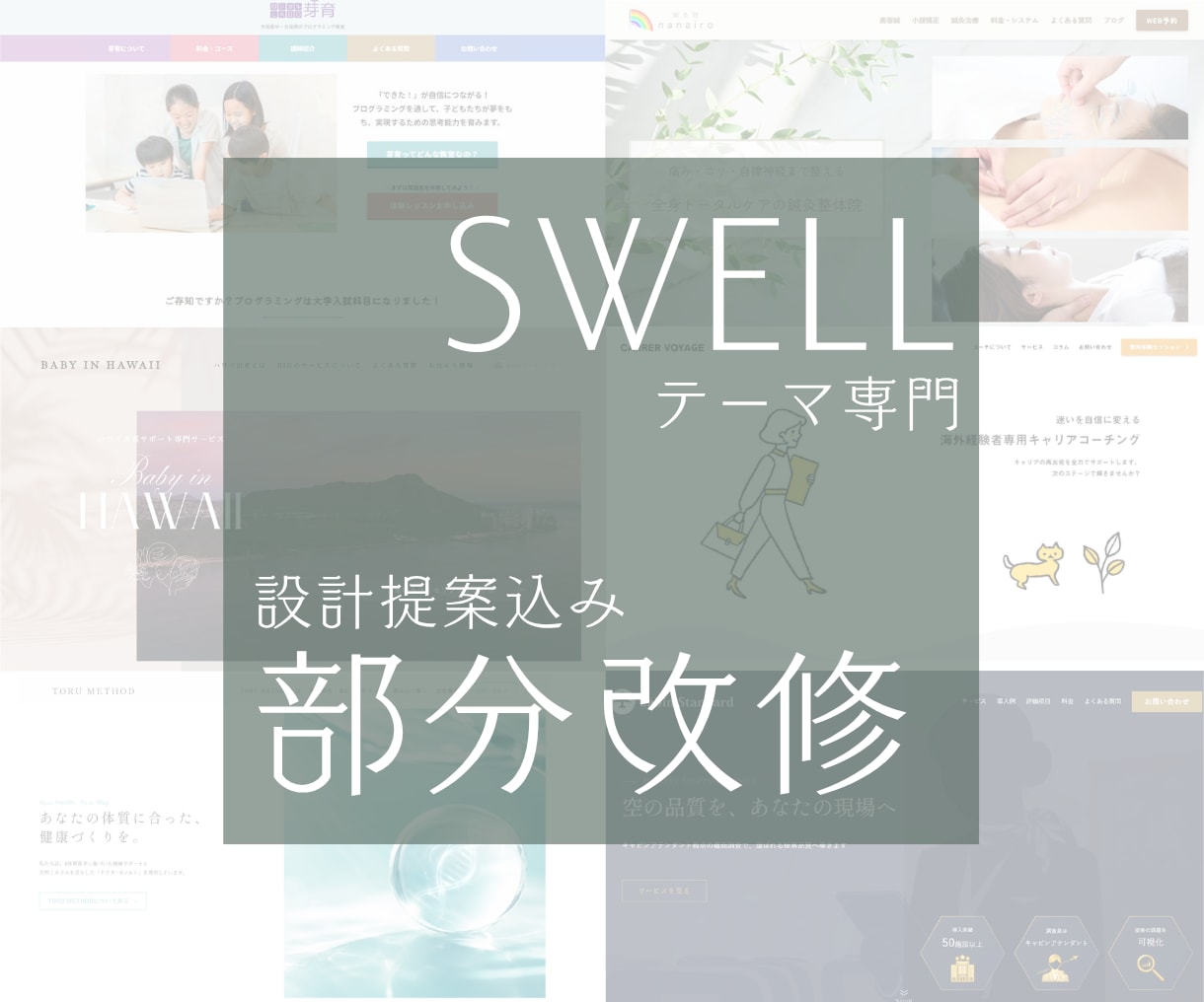 SWELL専門＊カスタマイズ・修正相談を承ります 原因特定から改善までおまかせ！CSS/PHP/JSにも対応 イメージ1