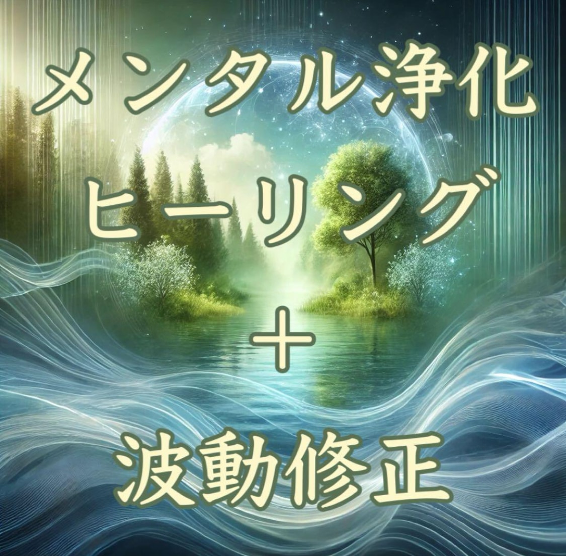 メンタル浄化　心の滞りを洗い流します メンタル浄化　ヒーリング・波動修正　不安解放　心の安定 イメージ1