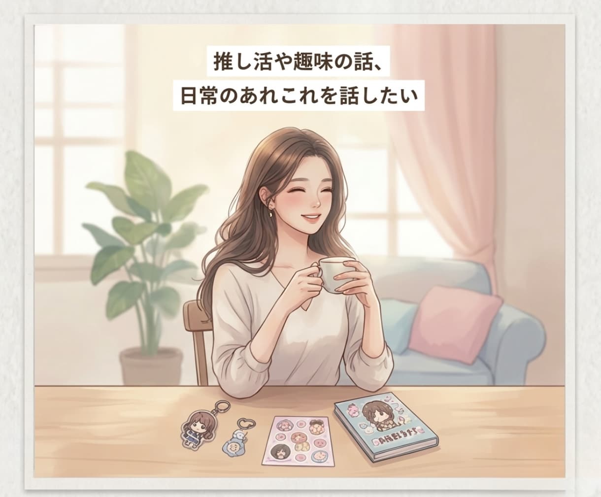 今すぐ！！話したい！ ！気軽に話せる相手になります 友達感覚｜リラックス｜おしゃべり｜雑談｜フリートーク｜世間話 イメージ7