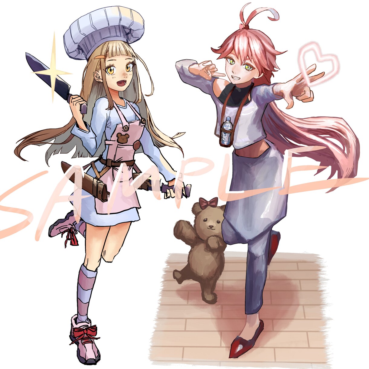 キャラクターイラスト制作いたします TRPG他SNSアイコンなどに! イメージ5