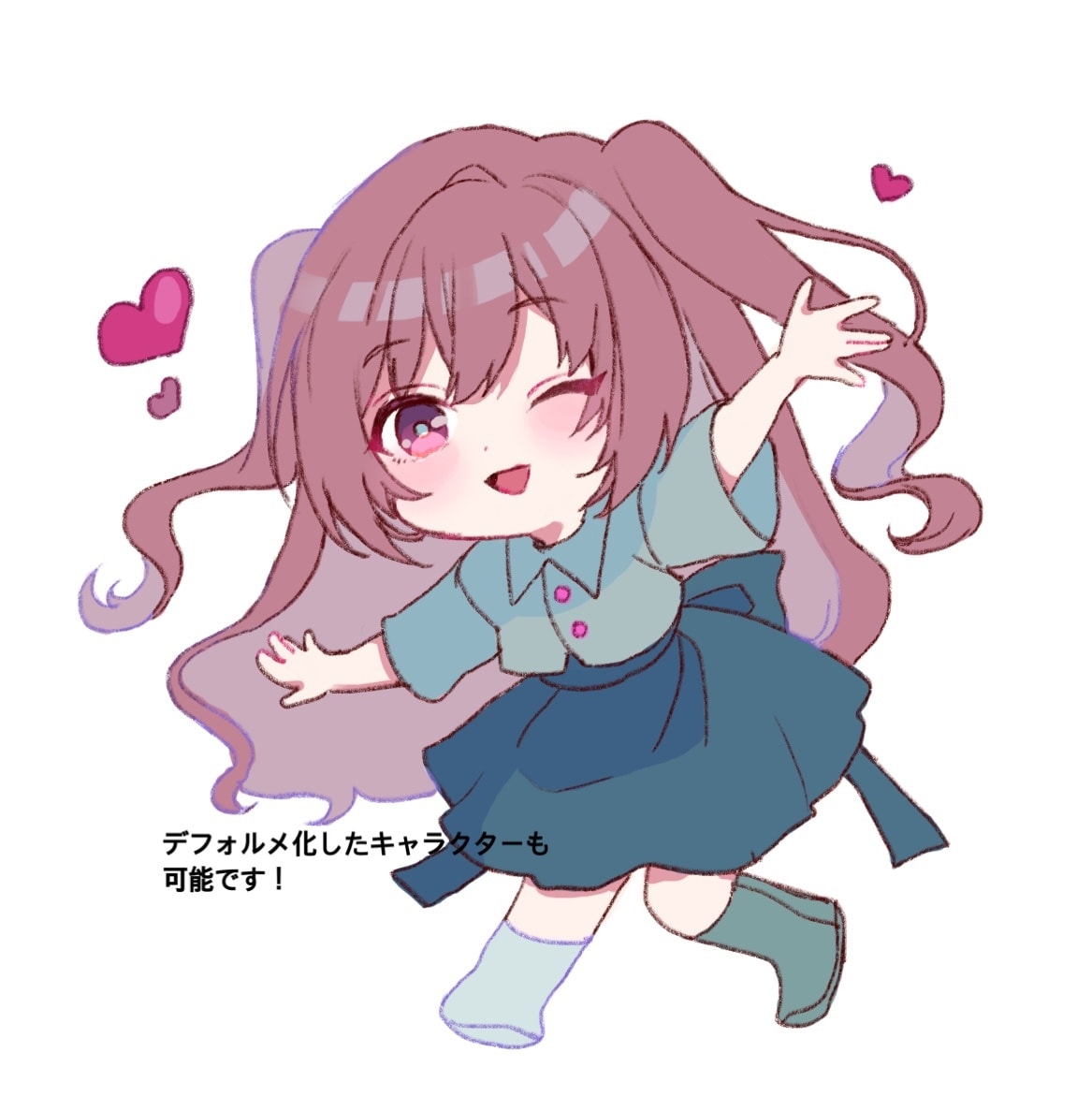安く様々な用途のイラストを作成致します アイコンやキャラクターデザインなど！お気軽にご相談ください！ イメージ9