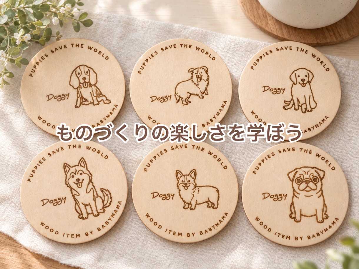 不登校児の子と一緒にハンドメイドを楽しみます ものづくりの楽しさを一緒に体感しませんか。 イメージ1