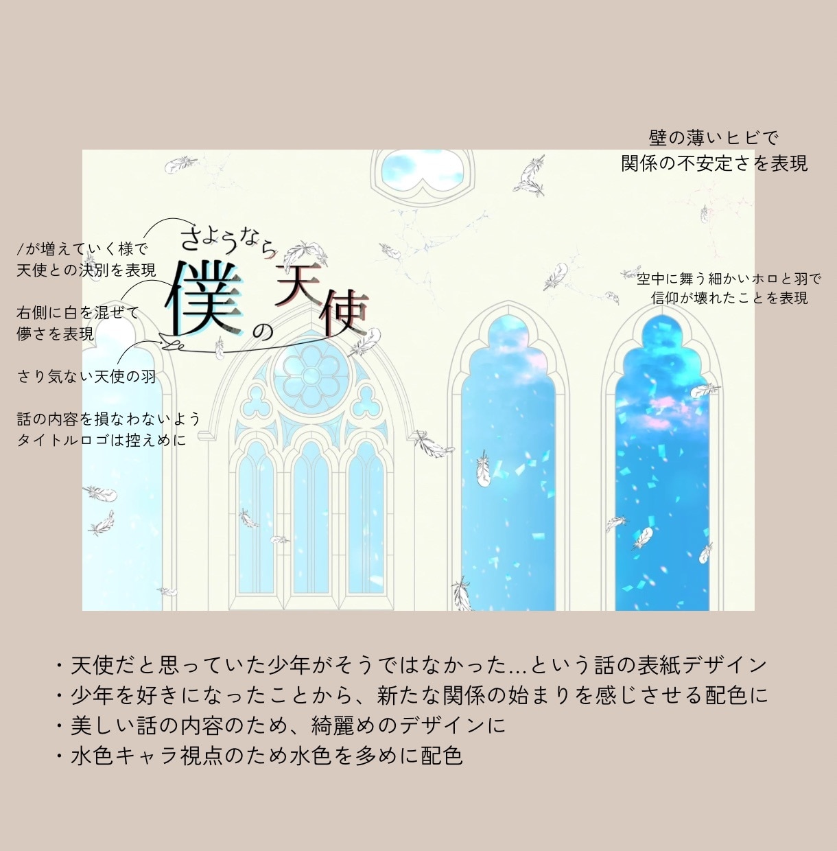 同人誌表紙デザイン・タイトルロゴ＆感想届けます 無料修正3回付き！初心者さんも大歓迎 イメージ3