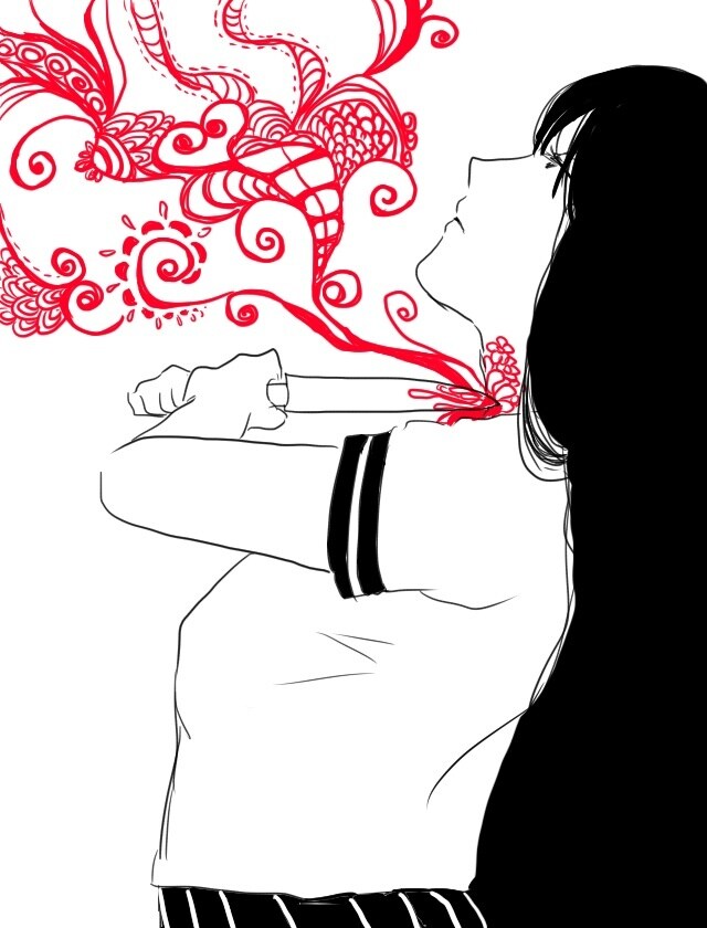 アウトサイダーなイラスト承ります 【個性的】で【唯一無二】なイラストを貴方に提供します！ イメージ5