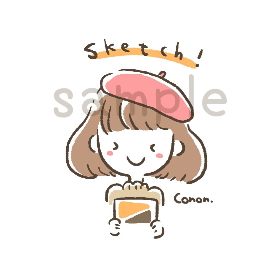 シンプルでゆるかわなイラストカットを描きます 挿絵や広告に使えるゆるかわいいイラストをお探しの方へ♪ イメージ4