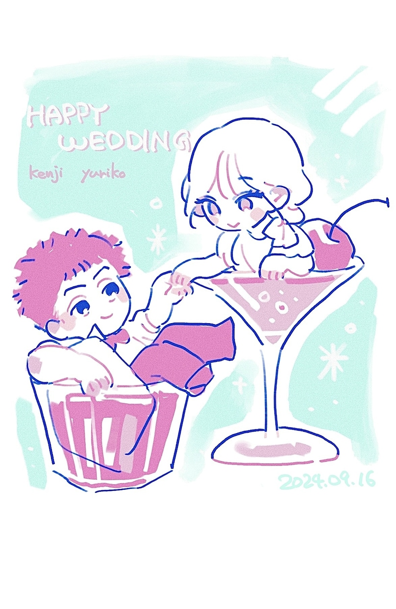 ホッコリする♪似顔絵イラスト制作いたします かわいくて温かみのあるイラストお任せ下さい！ イメージ3