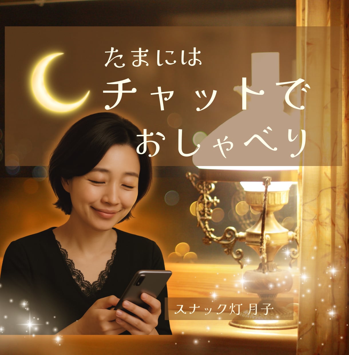 夜でも昼でもOK❤️あなただけと向き合います 「話す」よりもっと「ほっとする」つながる時間をチャットで イメージ1