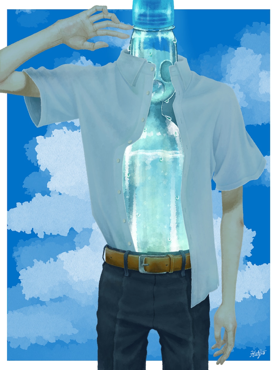 異形頭のオリジナル一枚絵イラスト制作します 異形ならではの世界観を丁寧に描きます イメージ3