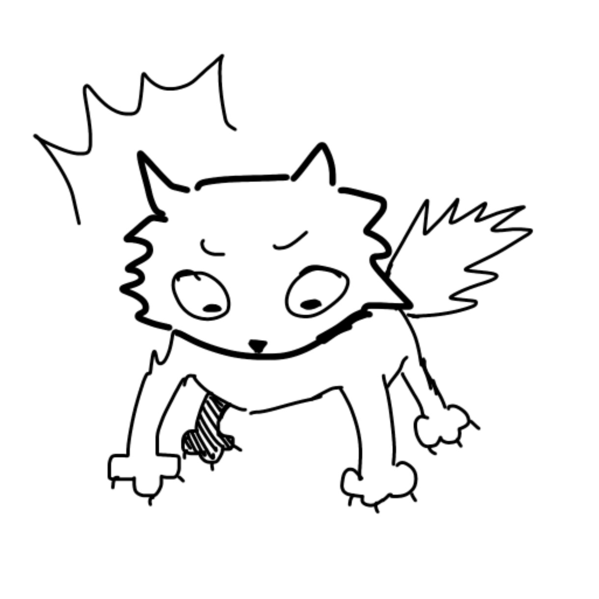 ペットの可愛い似顔絵描きます 貴方の可愛い相棒と家族をおもしろ可愛く描きます！ イメージ2