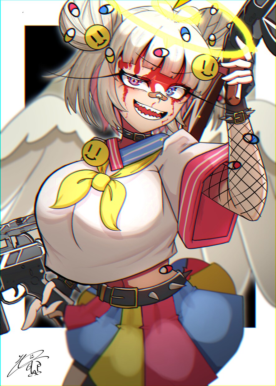 キャラクターイラストの依頼承ります 「やまぐち」にしかない特徴的なイラスト提供します！ イメージ1