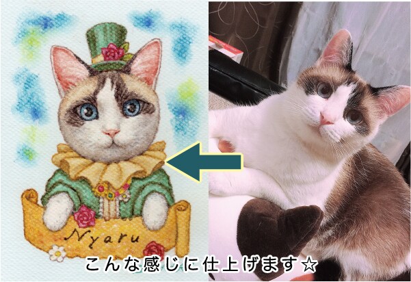 ペットの肖像画を描きます ペットの肖像画受注制作１０年以上のキャリアがあります☆ イメージ3