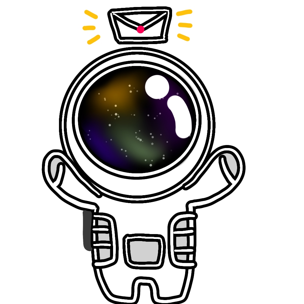 貴方だけの宇宙飛行士描きます 貴方だけの宇宙飛行士を御依頼ください。修正2回まで イメージ3