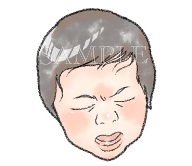 可愛いお子さんのお写真を可愛いイラストに仕上げます SNSで我が子の写真を出すのに抵抗がある方などにオススメです イメージ1