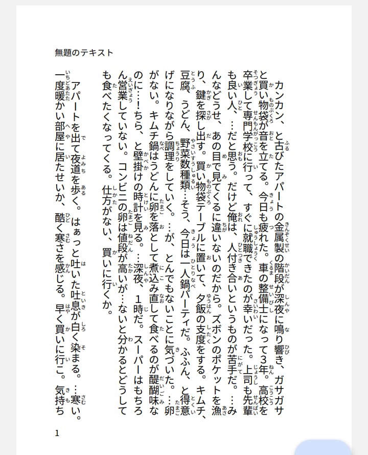 あなただけの小説書きます あなたの思い描いていることを小説にして書きます！ イメージ2