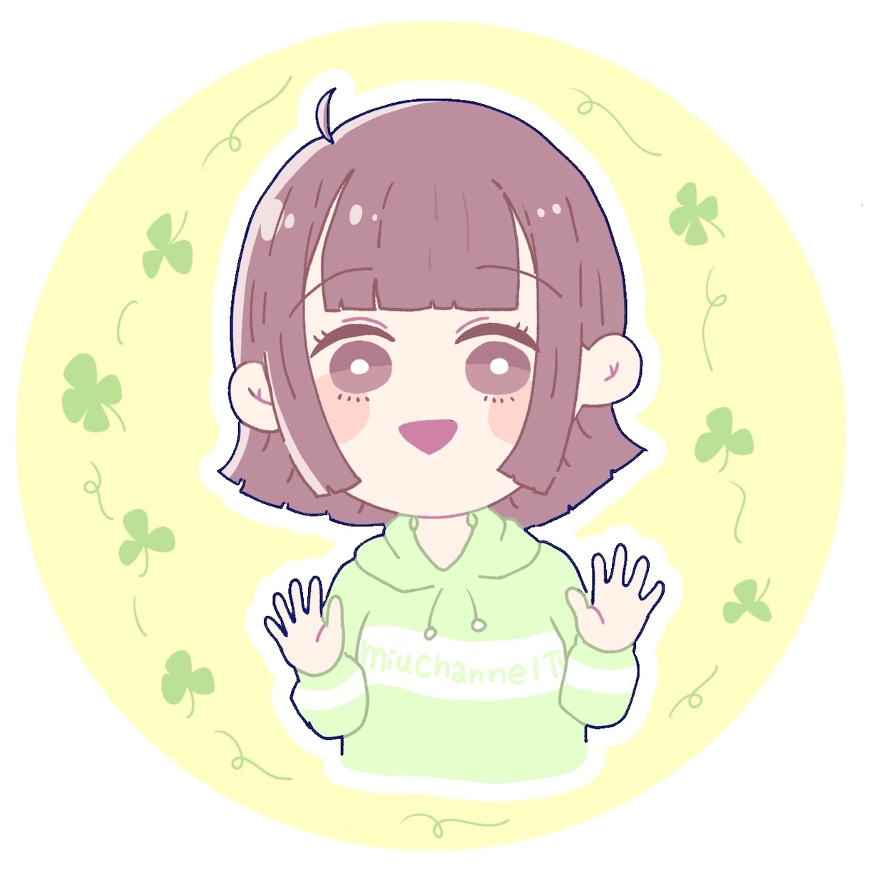 ゆるっとかわいい似顔絵アイコン描きます ゆるくて使いやすいかわいいタッチの似顔絵アイコンです イメージ5