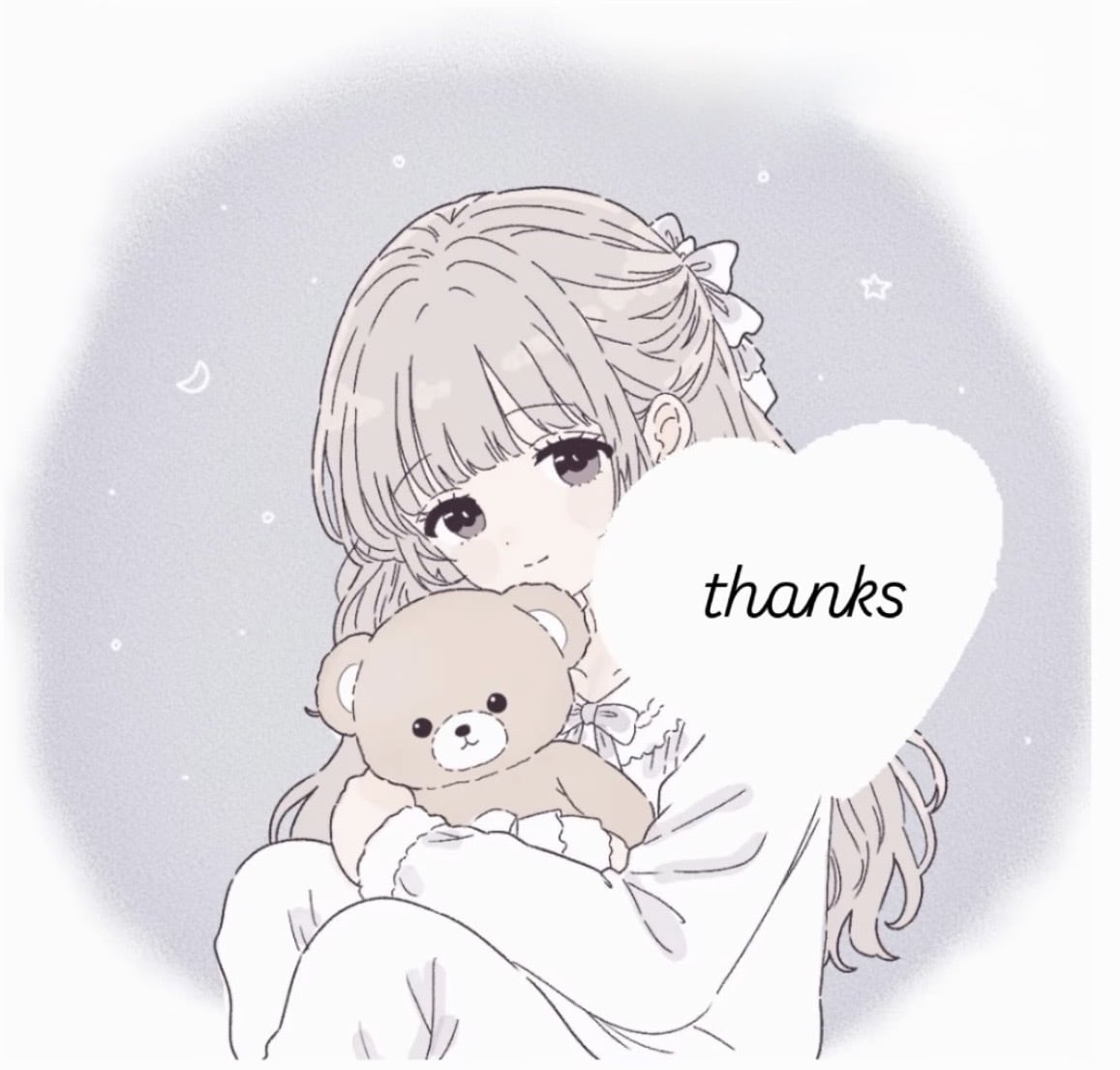 ふんわり可愛い、淡色イラスト描きます ＊じぶんだけの可愛いSNSアイコンにしてみませんか＊ イメージ2