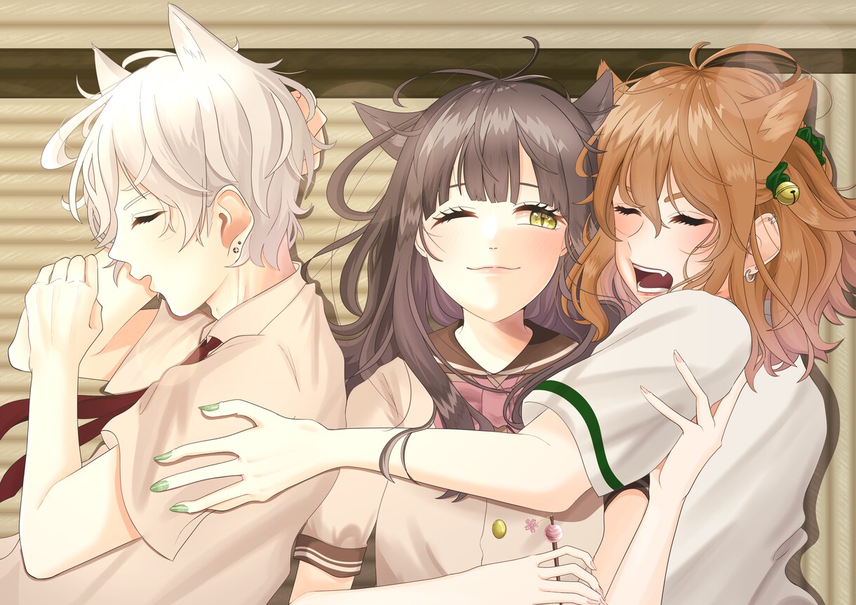 モニター募集！可愛いイラストお描きします 心を込めてイラスト制作承ります！ イメージ1