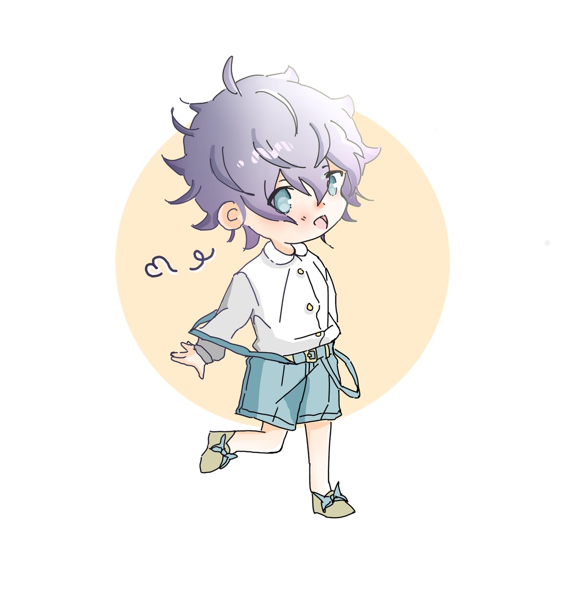 安く早く可愛いSDキャライラスト描きます 画像1と2は完成例です。画像3はラフ例です イメージ2