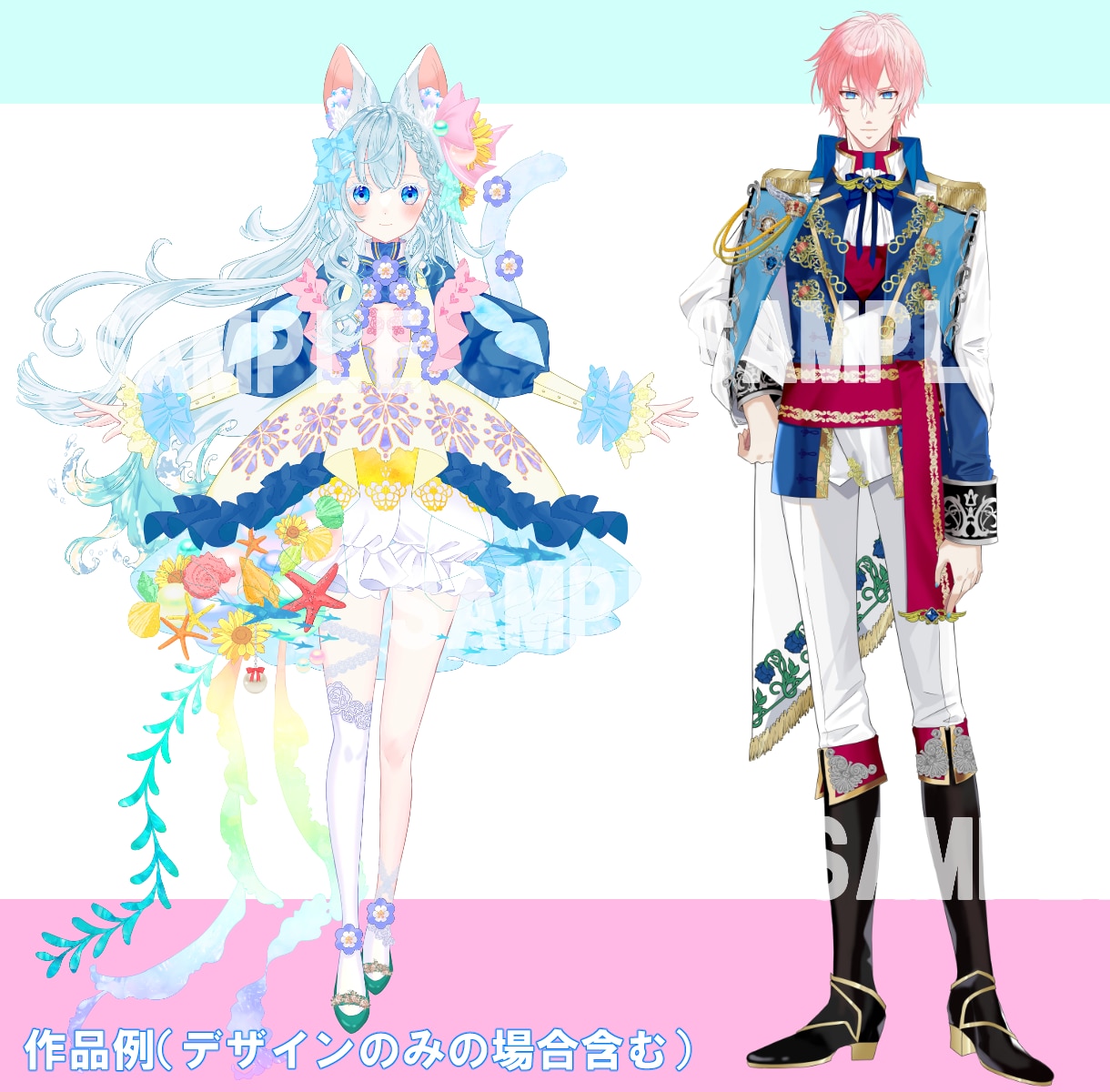 高品質イラストが滑らかに動くLive2D作成します Live2D キャラデザ～モデリングをプロの絵師が制作します イメージ4