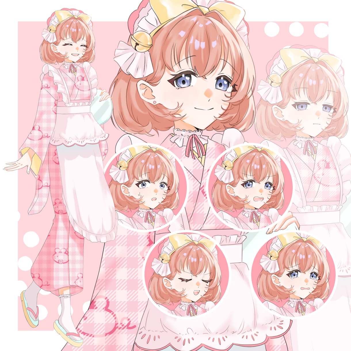 用途様々！立ち絵制作承ります 可愛い・綺麗なイラストをぜひ活動にお役立てください！ イメージ1