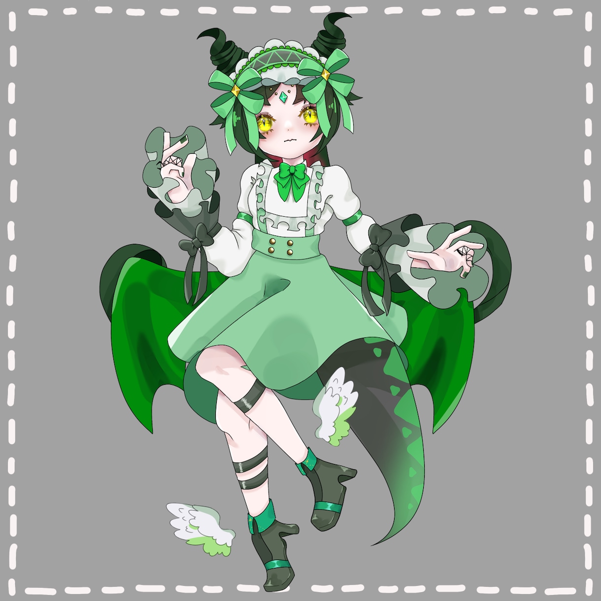 1からでも可能！貴方だけの立ち絵描きます 1からキャラデザ可能なTRPGなど立ち絵描かせて頂きます！！ イメージ3