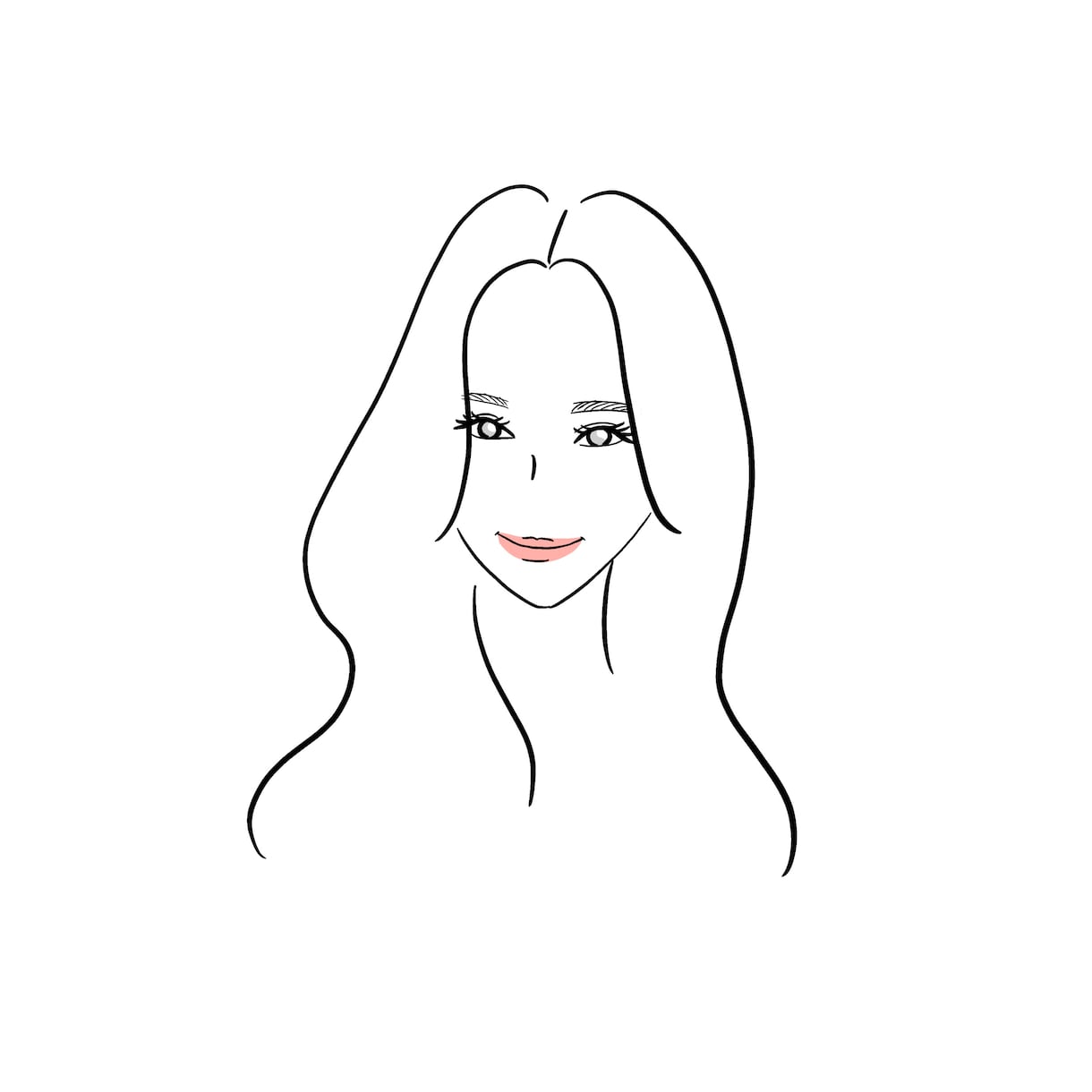シンプルでお洒落な似顔絵イラスト描きます SNSアイコンにおすすめです♩ イメージ3