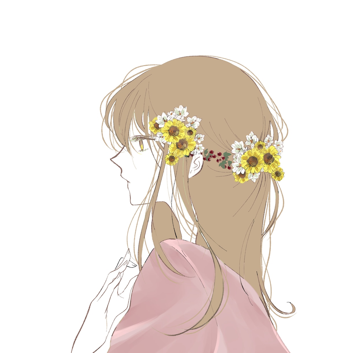 オシャレで女性的な商用カットイラストお描きします 美容医療保育など専門的で幅広いカットイラストお描きします イメージ10