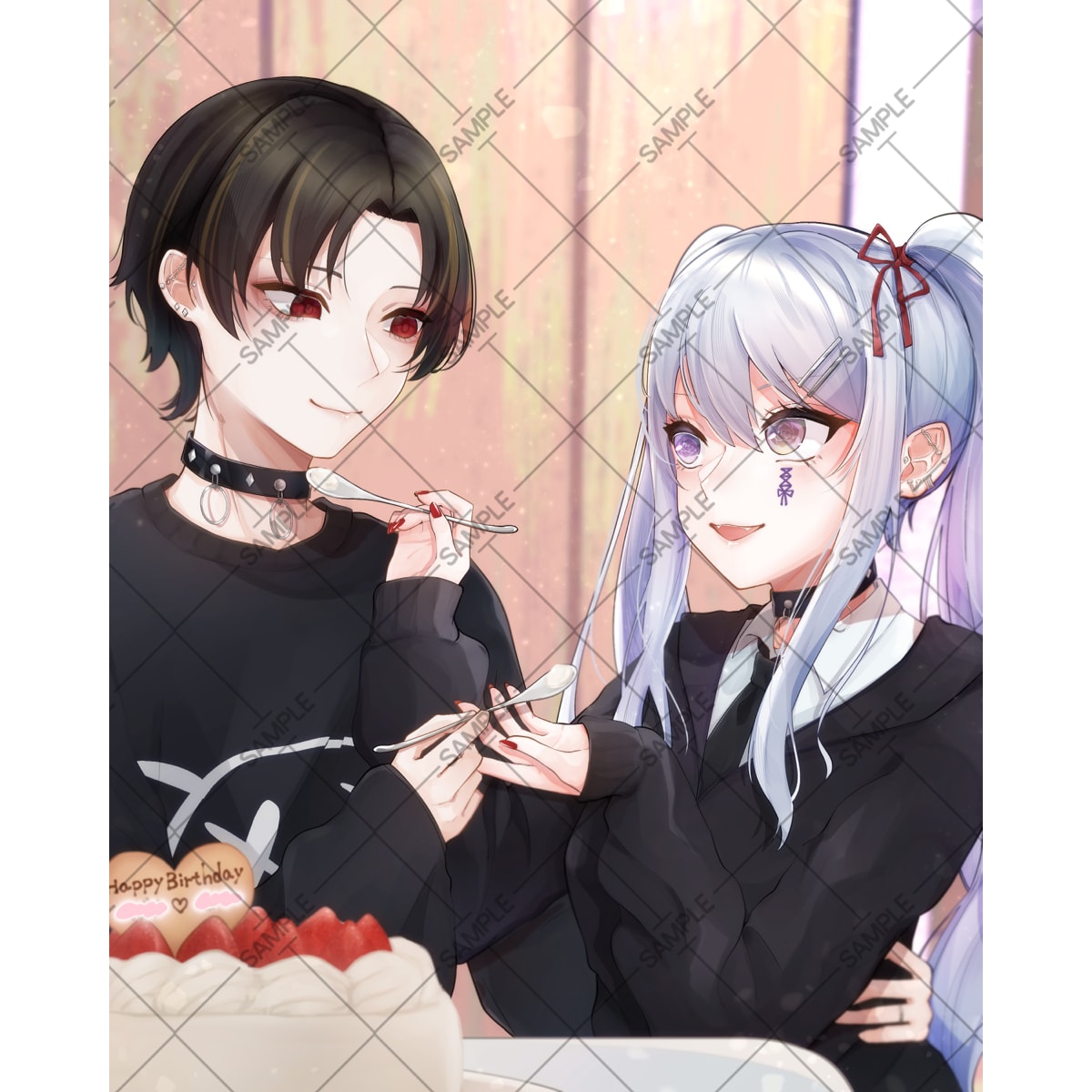 アイコンから1枚絵までなんでもお描きします Vtuber様向けパーツ分けイラストも可能です イメージ4